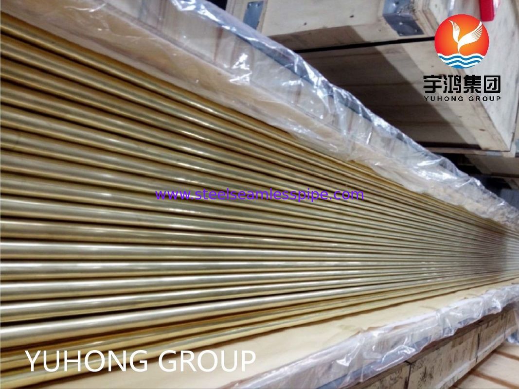 ASTM B111 C44300 Copper Alloy Seamless Tube for Condenser and Heat Exchanger with Corrosion Resistance
