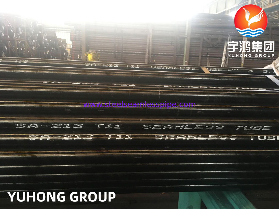 SA213 T11 / 13CrMo4-5 Seamless Alloy Steel Tube For Medium-High Temperature Service, Hot Rolled / Cold Finished