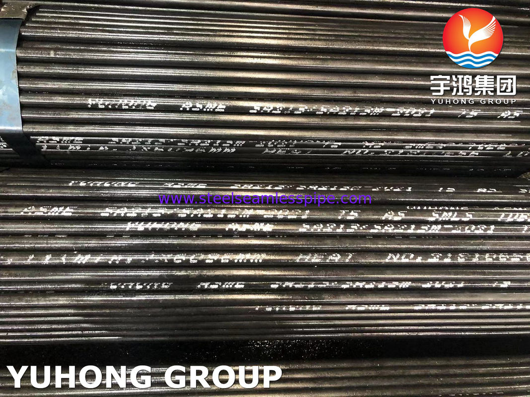 ASME SA213 T5 Alloy Steel Seamless Tube Black Painted with High Temperature Resistance for Boiler Heat Exchanger