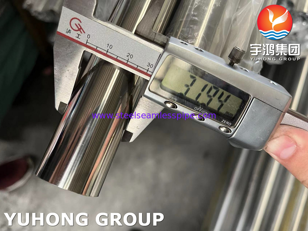 ASTM A554 TP304 Stainless Steel Welded Pipe Bright Annealed Pipe For Decoration
