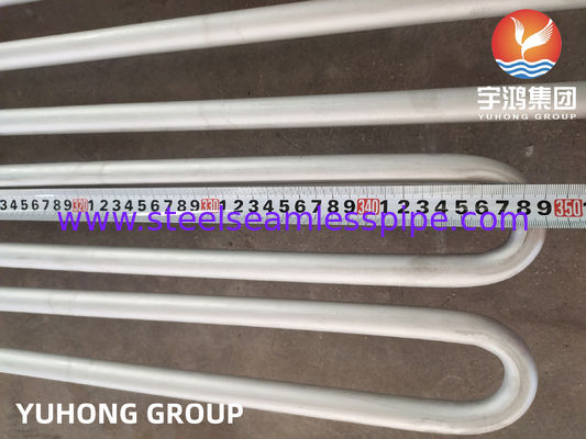 Heat Exchanger Seamless  U bend Tube TP304/304L / TP316L TP310S TP316Ti TP321/321H , TP347 , TP317 , 100% ET / HT / UT