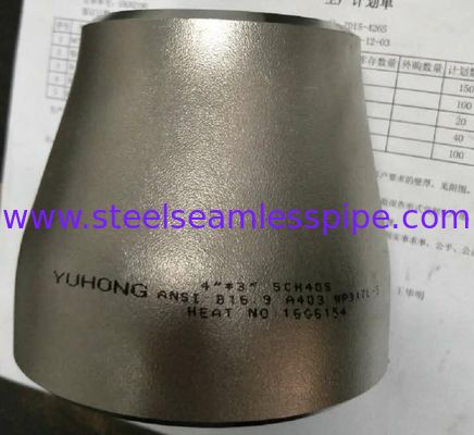Butt Weld Fittings ASTM A403 WP317L , Reducers Eccentric Reducer / Concentric Reducer B16.9