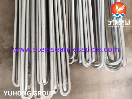 SA213 /SA213-2017  TP304L SEAMLESS U BEND TUBE, 25.4MM X 2.11MM  X 6096MM , MIN. WALL THICKNESS . 100% ET / HT