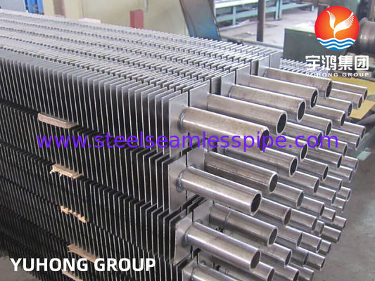 ASTM A192/ ASME SA192, Square Heat Exchanger Fin Tube Of  Waste Heat Recovery Unit