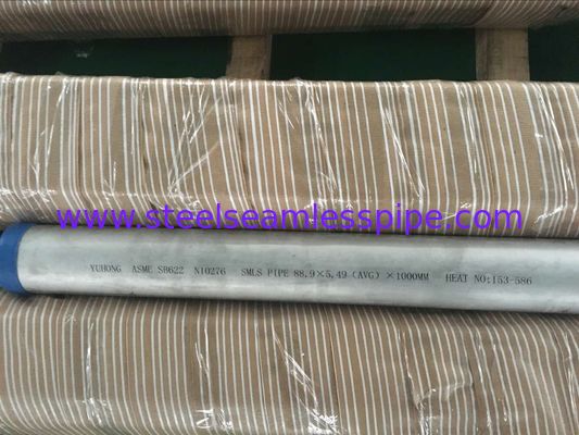 Hastelloy Pipe, ASTM B622/ B619 /B626  UNS N10276 (C-276 / 2.4819 ) 6" SCH40S 6M 100% ET & HT