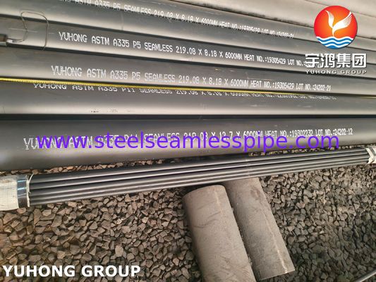 A335 P11 Ferritic Alloy-Steel Seamless Pipe, Hot-Finished and Good Weldability, For Steam Lines And Boilers