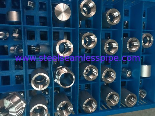 Stainless Steel Forged Fitting , A182 F304L , F316L , ASME B16.11,NPT,SW , 90°ELOW , 3000# , 6000# , 1/2"