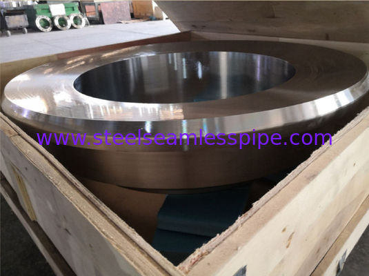 ASME SA182 / ASME SA105 Nozzle Steel Flanges For Boiler / Chemical Tank