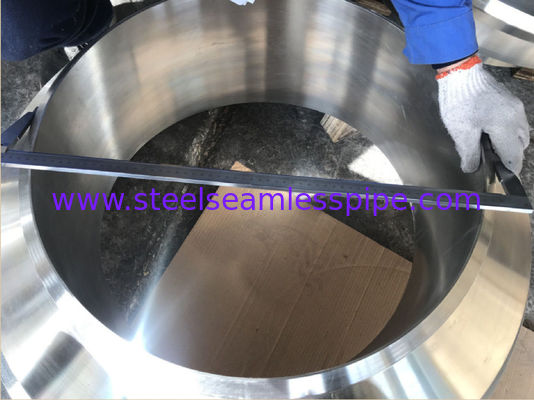 ASME SA182 / ASME SA105 Nozzle Steel Flanges For Boiler / Chemical Tank
