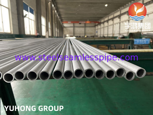 Stainless Steel Seamless Tube GOST 9941-91, DIN 17456 , DIN 17458, EN10216-5, ASME SA213 Pickled and Annealed Plain End