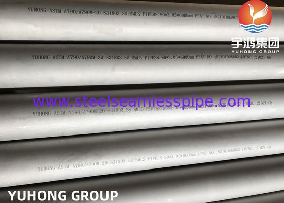 Duplex Stainless Steel Pipe, ASTM A790/790M ,A789/789M S31803 (2205 / 1.4462), UNS S32750 (1.4410)