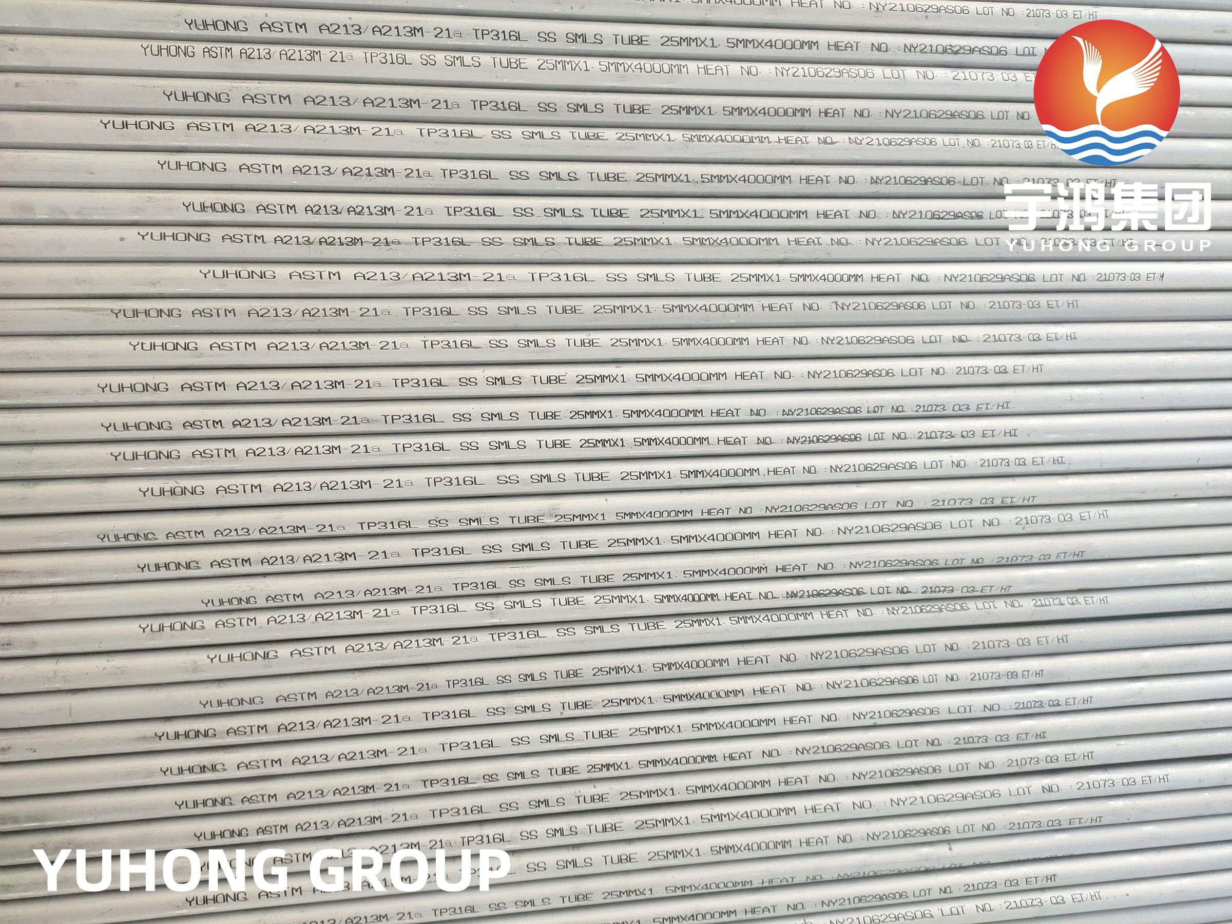 TP316L Cold Drawn Stainless Steel Seamless Tube