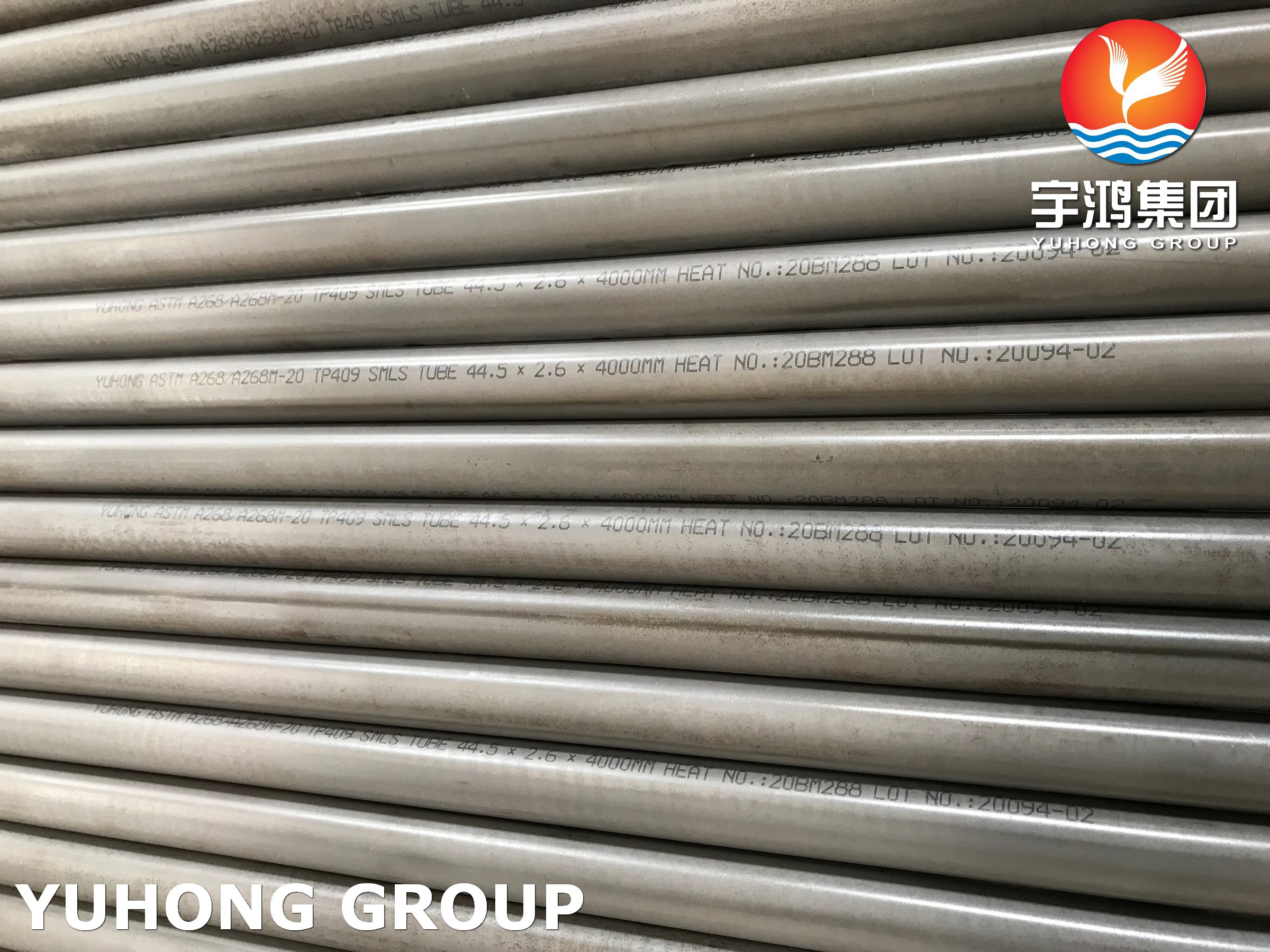 ASTM A268 TP409 Seamless Tube Corrosion and Oxidation Resistant at High ...