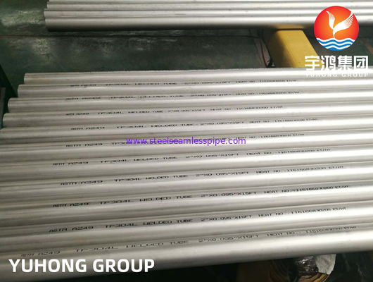 Stainless Steel Welded Tube, ASTM A249 TP304L Stainless Steel Welded Tube
