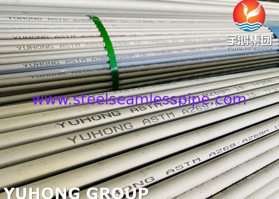 STAINLESS STEEL SEAMLESS TUBE ASTM A269 / A269M-15A TP304 Steel Boiler Tube