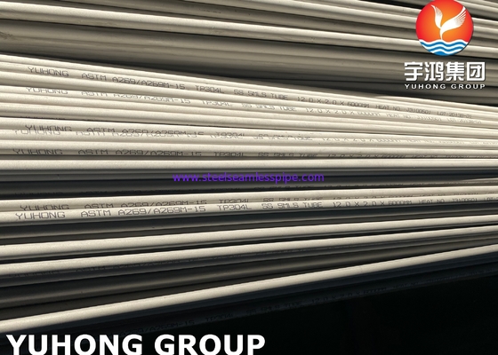 ASTM A269/ A269M-15 TP304 TP304L Stainless Steel Seamless Tube For Boiler