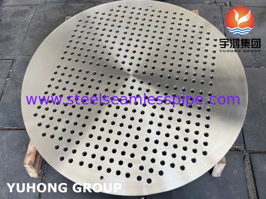 ASTM A182 F316L Stainless Steel Tubesheet for Shell and Tube Heat Exchangers