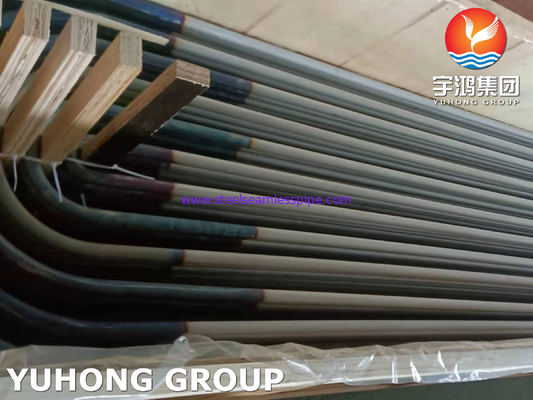 ASTM A213 TP317L Stainless Steel U Bend Tube Heat Exchanger Tube 100% ET
