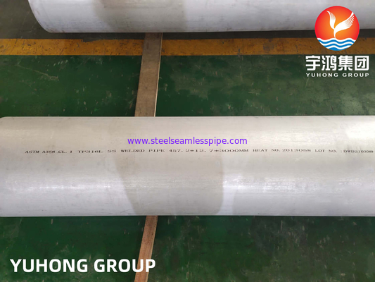ASTM A358 CL.1 TP316L / SUS316L / 1.4404 Stainless Steel Welded Pipe