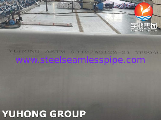 ASTM A312 TP904L Large Outside Diameter Stainless Steel Pipe For Petrochemical Industry