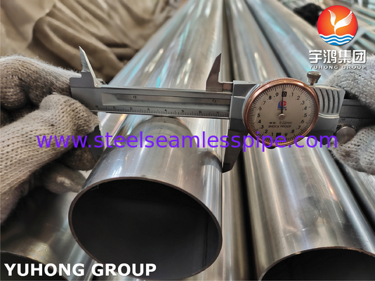 ASTM A249 TP304 Bright Annealed Stainless Steel Welded Tube For Heat Exchanger