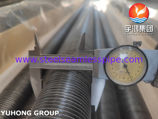 ASTM A179/ ASME SA179 Carbon Steel Seamless Tube with Aluminum 1060， Air Cooler, Extruded Fin Tube ,Embedded G Fin Tube