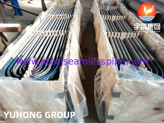 SA213 TP316L heat exchanger u bend tube seamless annealed 100% ht et