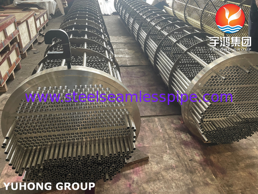 Stainless Steel / Carbon Steel / Copper Alloy Tube Bundle For Shell And Tube Heat Exchanger