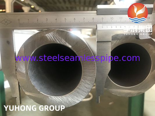 ASTM A312 TP321H Stainless Steel Seamless Tube 100%  ET / UT /HT For Heat Exchanger