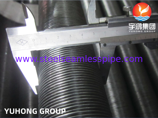 Embedded G Type Finned Tube ASME SA210 Gr.A1 Seamless Tube With Aluminum Al1060
