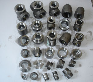 Stainless Steel Forged Fittings Nickel Alloy Carbon Steel forged fitting NPT 1" 3000# A182 / A105 B16.11