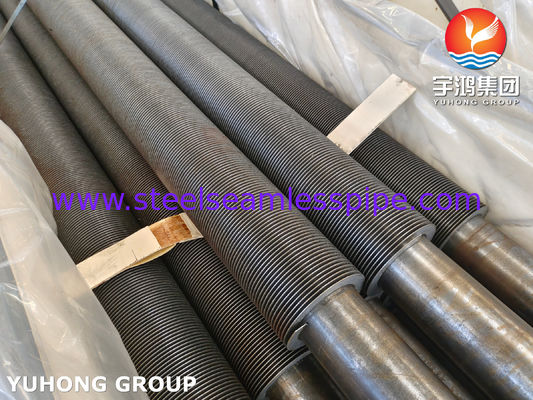 ASTM A106 Gr.B HFW Solid Welded CS Steam Furnace Fin Tube