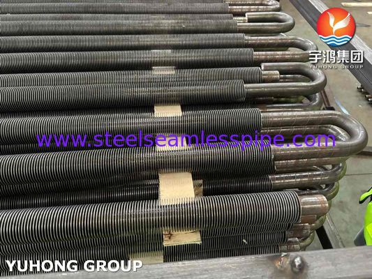 U Bend Fin Tube In Heat Exchanger / Boiler  / Furnace