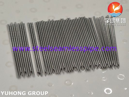 21G SUS304 Stainless Steel Tri Bevelled Butterfly Intravenous Needle Tube 0.8*34MM