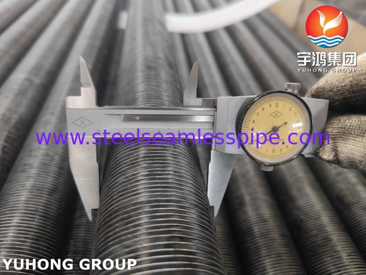 ASME SA209 TP304 Stainless Steel Embedded Fin Tube Fin Type G With Aluminum 1060 Fin