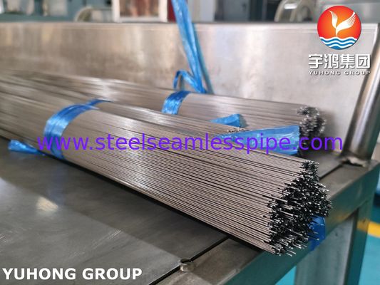 ISO9626 SUS304 Welded Stainless Steel Medical Capillary Tube , Hypodermic Tube