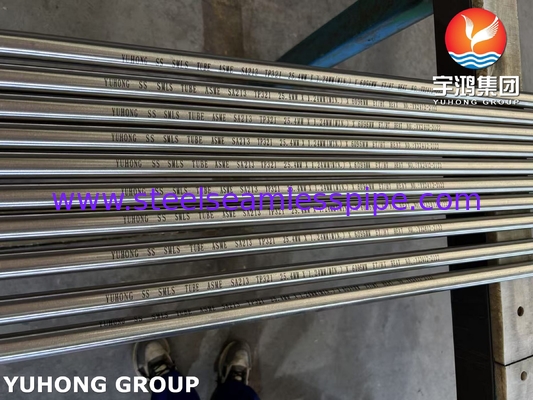 ASME SA213 TP321 Stainless Steel Seamless U bend Tubes For Heat Exchanger Bundles