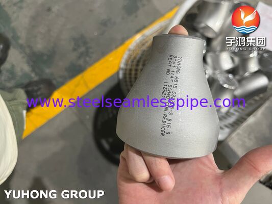 ASTM A815 S32205-S Duplex Stainless Steel Concentric Reducer, Buttweld Fittings B16.9