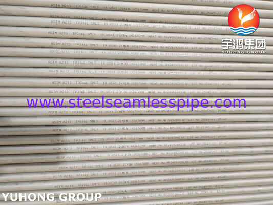 ASTM A213 TP316L Seamless Stainless Steel Tube - Industrial Grade for High Corrosion Resistance Applications
