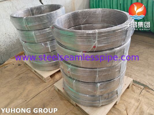 ASTM A269 TP316L Stainless Steel Bright Annealed Coil Tube For Industrial Fluid Application