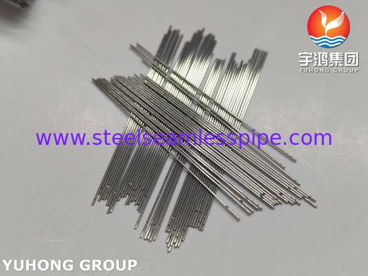 30G SUS304 Dental Irrigation Needle Tube For Root Canal Therapy , Two Vents , Closed End