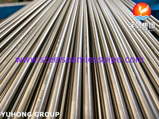 ASTM B163 Incoloy 800H Nickel Alloy Tube Solution Annealed Seamless Tubing for Heat Exchangers