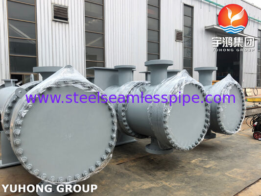Shell and Tube Type Heat Exchanger, TEMA standard , API 660 , AES type, Oil Refinery Application