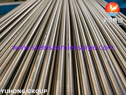 ASTM B163 UNS N08810 Incoloy 800H Seamless Bright Annealed Nickel Alloy Tube For Condenser