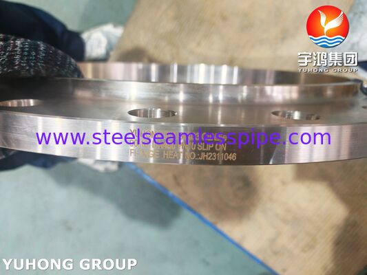 DIN 86033 CuNi 90/10 (C71500) Slip On Flange Marine Copper Nickel Pipe Flange