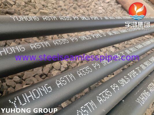 ASTM A335 / ASME SA335 P9 Alloy Steel Seamless Pipe For Petrochemical Industry
