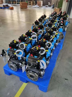 2''-30'' Class1500 Pneumatic Carbon Steel Floating And Trunnion Mounted  Ball Valve