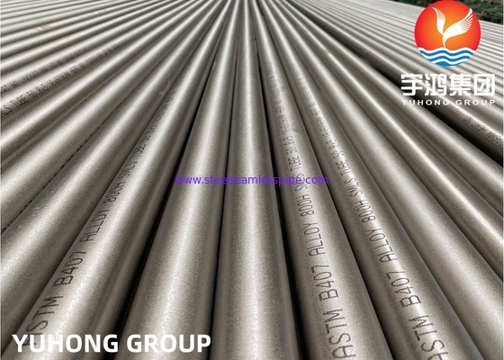 B163/B407 Incoloy 800HT UNS N08811  Bright surface Nickel Alloy Pipes
