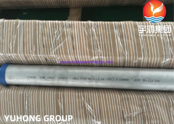 Nikcel Alloy Hastelloy Pipe Grade C-276 , C-4, C-22, C-2000, X , B-2, B-3, G-30, G-35 Chemical Industry Application