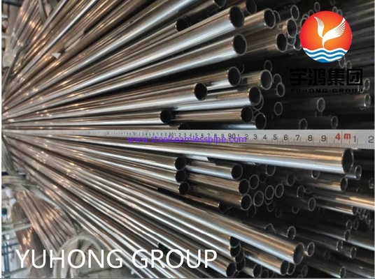 Welded Stainless Steel Tubes ASME SA249 TP316 Bright Annealed Mirror Polished